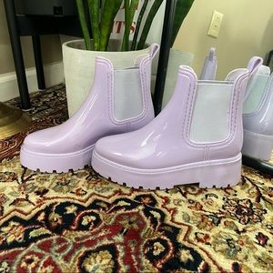ASOS DESIGN Gadget chunky chelsea rain boots